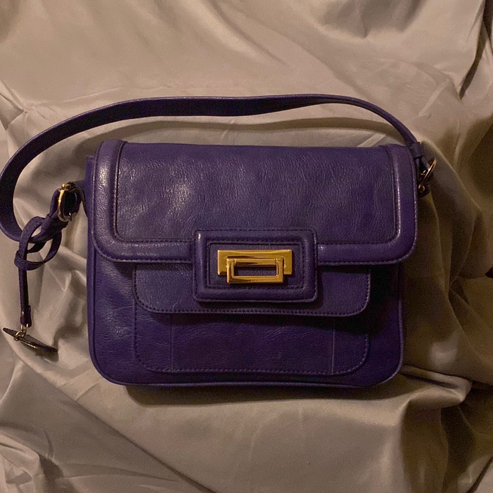 Liz Claiborne Purple Shoulder Bag